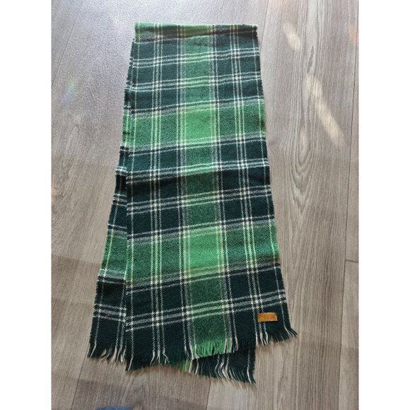 Vintage MacDonald Lord of the Isles Tartan Wool Scarf - Picture 1 of 4